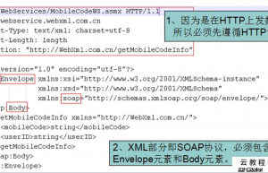 讲解一下SOAP HTTP 协议