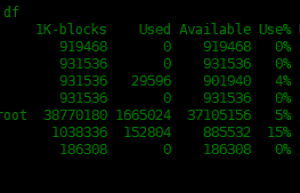 Linux 中监控磁盘分区和使用情况的工具